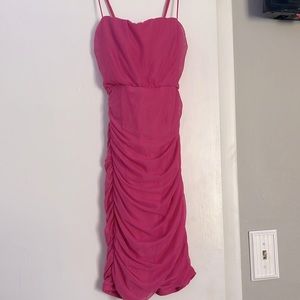 Lucy in the Sky- HOCO dress.This is a corset dress.  Tight with open tie back.